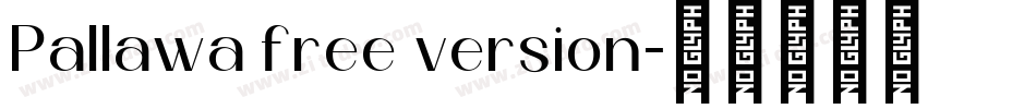 Pallawa free version字体转换